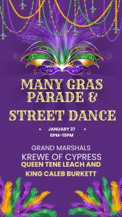 Mardi Gras Parade 2024 Grand Marshals